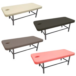 경락 미용 마사지 침대 베드 아이보리 1800X700