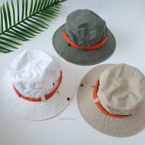 7세 8세 사파리 면 나들이 소풍 끈 챙모자
