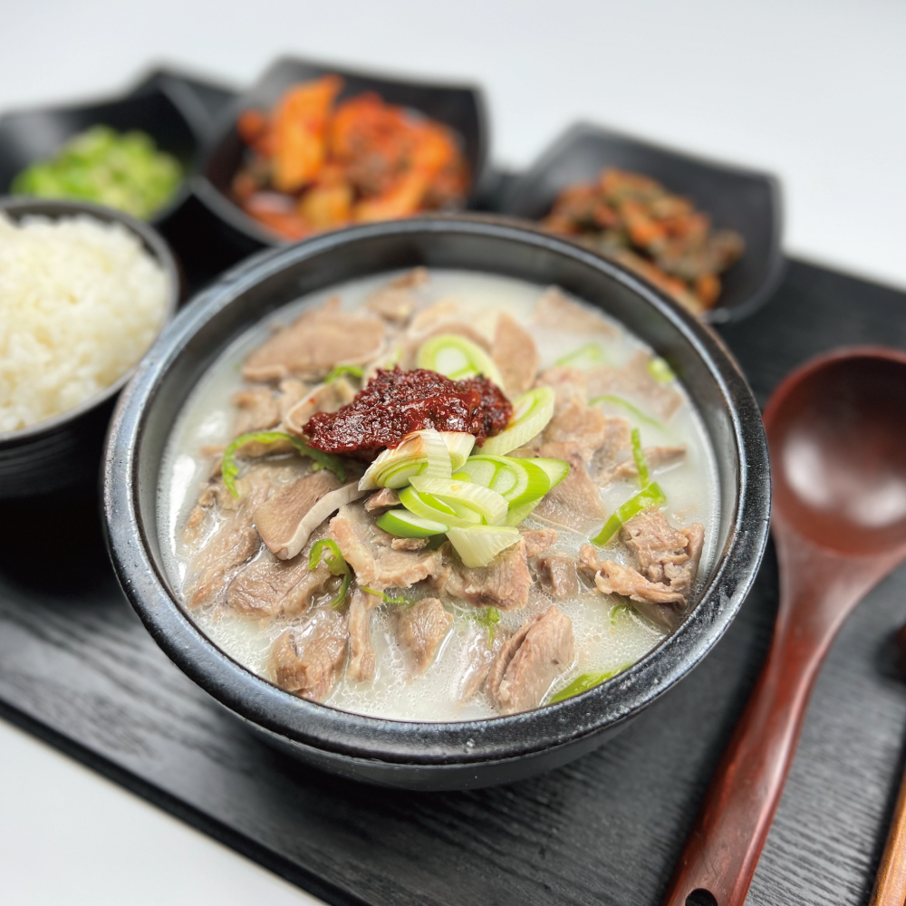 돼지 수육국밥 냉동 즉석국 간편식