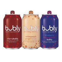 bubly 버블리 체리 피치 블루베리 탄산수 355ml 18개 Sparkling Water Suns Out Variety Pack