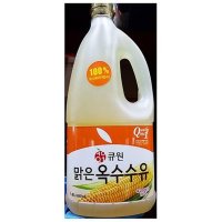 업소용 식용유 식당 옥수수 큐원 식당용 1.8L 기름