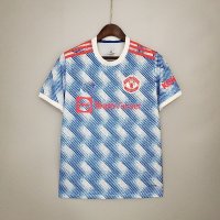 축구 유니폼 단체복 반티 21/22 Manchester away Shirt Soccer Jersey 맨유 원정 축구복