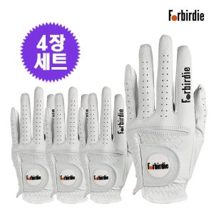 포버디 프리미엄 천연 올양피 소재 여성 왼손 골프장갑 4장세트