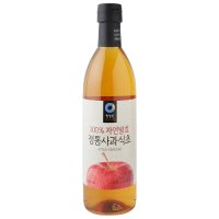 대상 청정원 100% 자연발효 정통 사과식초, 800ml