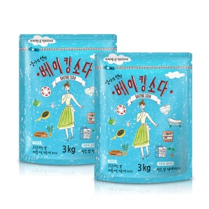 엄마의선택 베이킹소다 3kg X 2개