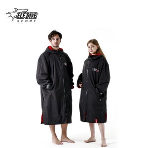 엘프 ELF DIVE WINDBREAK JACKET RED 윈드브레이크 블랙 방풍 자켓