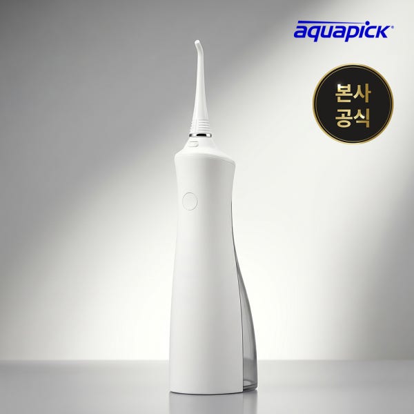 [N배송] 아쿠아픽 코드리스 구강세정기 AQ-230 화이트