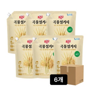 트리오 곡물설거지 우리현미 2.3L 1박스(6개)