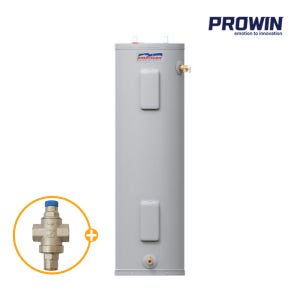 프로윈 전기온수기 150리터 E62-40H 150L 업소용 대용량 스탠드형 온수기