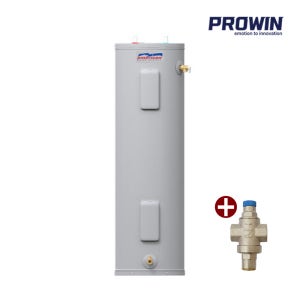 프로윈 법랑 전기온수기 150L (E62-40H) 저장식 스탠드형 150리터 대용량 업소용 온수기