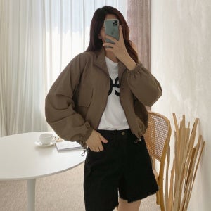 간절기 건빵 하이넥 숏 자켓 5컬러 DGHJ 2021가을