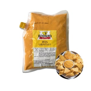 코다노 나쵸치즈소스 1kg 냉장포장무료