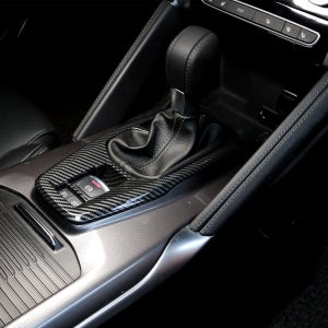 더뉴 QM6 기어패널 커버 카본 몰딩 스크레치 방지 튜닝 용품 A타입