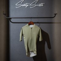 레귤러 남성 세이지 사이클 저지 (Regular Cycling Jersey for Men) -수티스미스 (Sooty Smith)-