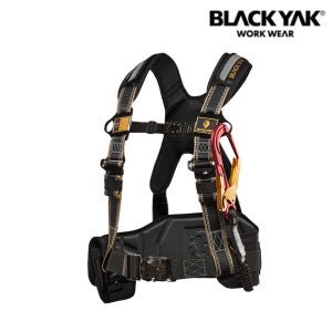 블랙야크 안전벨트 상체식(싱글) 엘라스틱 죔줄 산업용 작업용 건설 공사장 현장 블랙