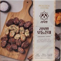 PEACOCK 피코크 리북방 모둠순대 750g (전자레인지 2분30초 간편조리)