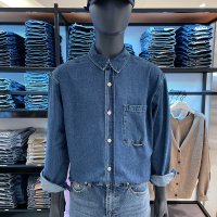 PLAC 플랙진 PWTO1LSL23M 남성 데님 셔츠 자켓 DENIM JACKET-SHIRTS 캐주얼 청남방