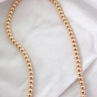 14k 18k 볼 목걸이 5mm