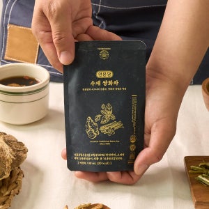[연본당] 수제 쌍화차 (전통차장인 14종 전통원료) 황금보자기 선물포장 240개입, 1개