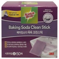 3M 스카치브라이트 베이킹소다 크린스틱 시트형 50매