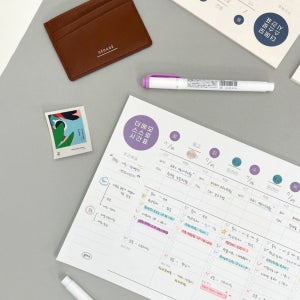 더메모 스스로시간표 스터디플래너 공부습관 스케줄 관리 월간 주간 일정 공유 업무용 학업용