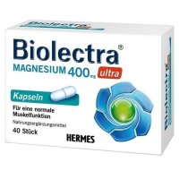 헤어메스 바이오렉트라 마그네슘 울트라 400mg 40정 6팩 HERMES Biolectra Magnesium 400 mg ultra capsule