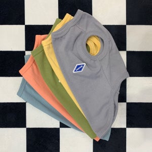 바크독 강아지 면스판 실내복 중형견 대형견옷 M