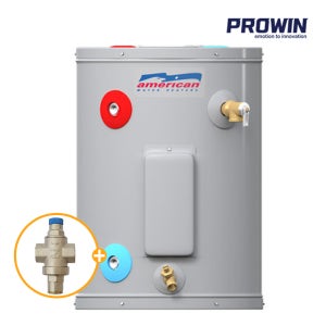 프로윈 법랑 전기온수기 80리터 E61-20U 80L 스탠드형 업소용 온수기