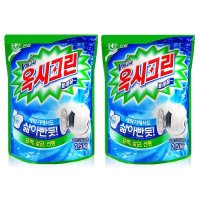 옥시크린 2.5kg X2개 세탁표백제 리필 일반드럼겸용 살균 표백 흰옷세탁 색깔옷 선명