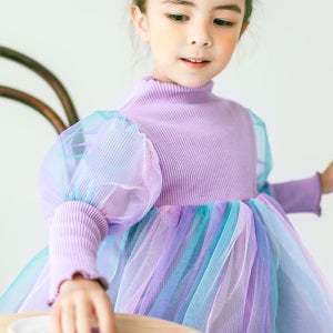 피어나원피스 여아 아동 레인보우 샤 자매 여신 원피스