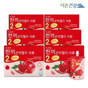 더존건강 한끼 곤약젤리 석류 150ml 10팩 6박스