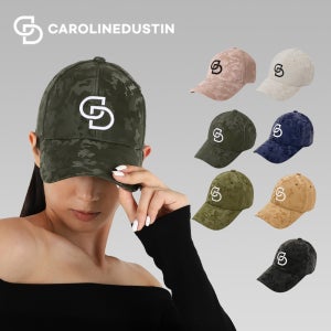캐롤라인더스틴 카모 모자 밀리터리 카키 골프 런닝 힙합 볼캡