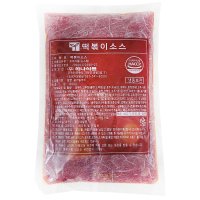 하나식품 업소용 떡볶이소스 800g 15개입/box