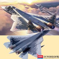 아카데미 밀리터리 프라모델 러시아공군 SU-57 펠론 전투기 모형