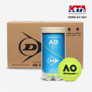 던롭 AO 2026 시합구 캔볼 유압구