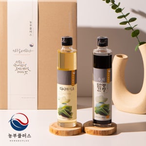 다시마만능간장 다시마식초 2병선물세트 농부플러스