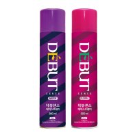 LG 드봉 데뷰 센스 헤어 스프레이 무스크향 / 후로랄향 300ml