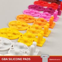 [겜네상스]게임보이어드밴스 컬러 버튼패드 / 실리콘패드 - DIY용 GBA COLOR button pad / Silicon membrane