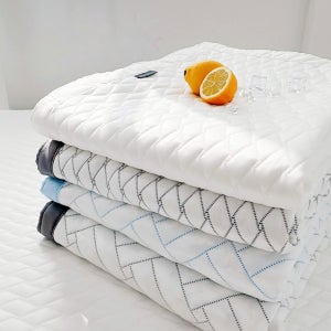 듀라론 냉감패드 고정밴드 여름 Q 고정밴드 풍기 시원한 침대패드 패밀리 맞춤