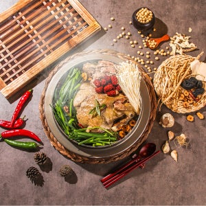 오리백숙밀키트 한방 몸보신 초복 보양식 캠핑추천 건강식(남한산성 여기로와)