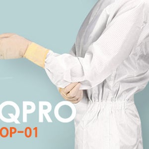 [QPRO] 케이엠 OP-01 방진복 / 제전복 / 무진복 / 원피스 기본형 / 미얀마산