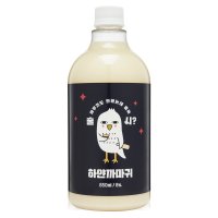 오산양조 하얀까마귀 8도 850ml 무감미료 막걸리