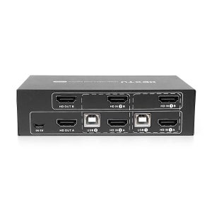 4K HDMI 2포트 듀얼모니터 KVM 스위치 NEXT-7702KVM 4KDUAL