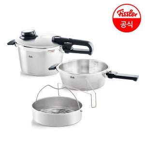 휘슬러 비타빗 프리미엄 압력솥 22cm 쿼트로 (2.5L+4.5L) + 키친 듀오 2P 증정