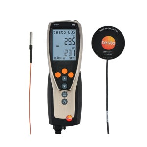 testo 635 열 관류율 측정기 건물 단열 성능 점검 520563 6350