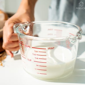 내열 유리 계량컵 비커 이유식 계랑컵 500ml