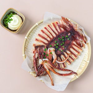 국산 반건조오징어(피데기) 5마리