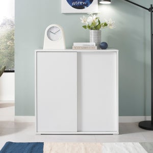 슬라이딩수납장 미닫이 팬트리 거실 베란다 슬라이드 도어 가방 수납장 800