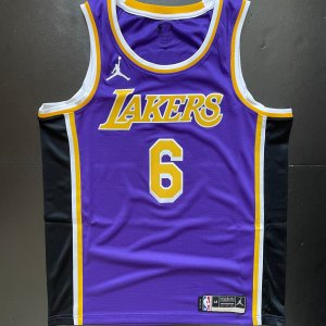 [나이키/국내재고/L] 르브론 제임스 ’21-22시즌 LA 레이커스 스테이트먼트 에디션 NBA 스윙맨 져지