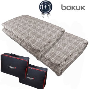 보국전자 에어셀 워셔블 무자계 전기요 커피브라운 BKB-1653K (킹) (총2개)캠핑전기요